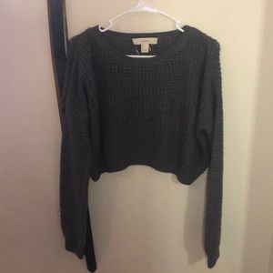 Crop sweater